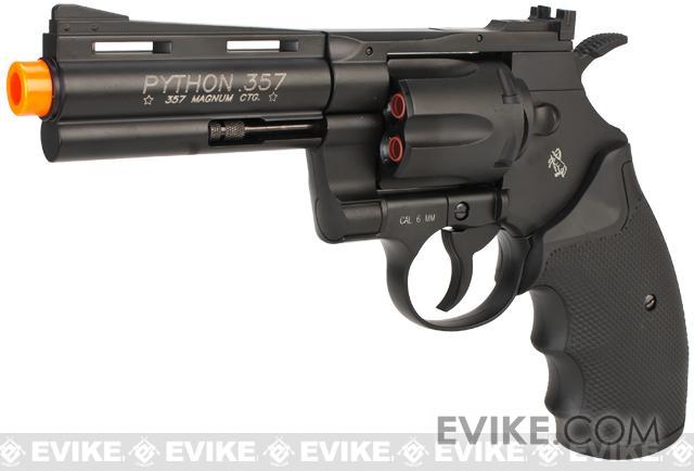 Airsoft+357+Magnum+Revolver Colt Python 4" .357 Magnum High Power Airsoft 6mm Co2 Revolver by KWC