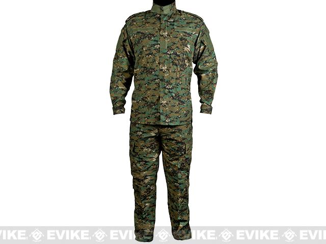 Matrix USMC Style Digital Woodland Marpat Battle Uniform Set - Medium ...