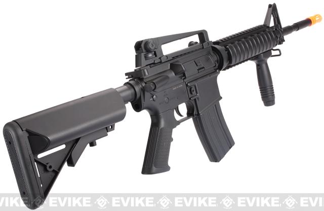 Lancer Tactical M4RIS Airsoft AEG Rifle - Black