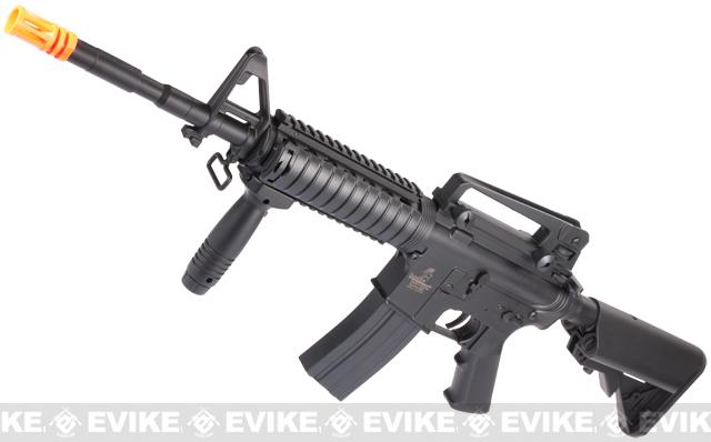 Lancer Tactical M4RIS Airsoft AEG Rifle - Black