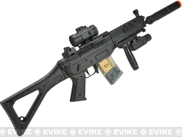 DE M82 Entry Level Full Size 552 Airsoft LPAEG Electric Rifle Package