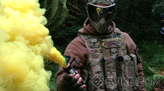 Enola Gaye Airsoft Wire Pull Smoke Grenade - Green