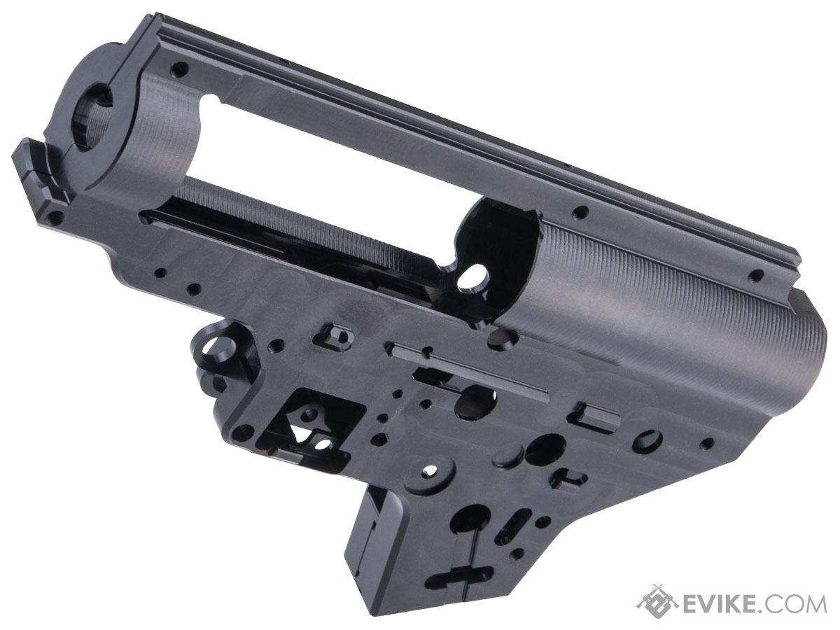 EMG x Retro Arms CZ Billet CNC 8mm Ver.2 Gearbox Shell for M4 / M16 Series Airsoft AEG Rifles (Color: EMG Black)