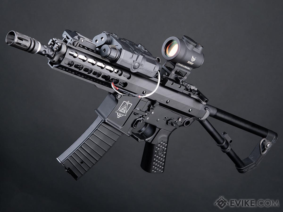 EMG Helios Knights Armament Company PDW M2 Sportsline G2 AEG (Color: Black / Metal Receiver)