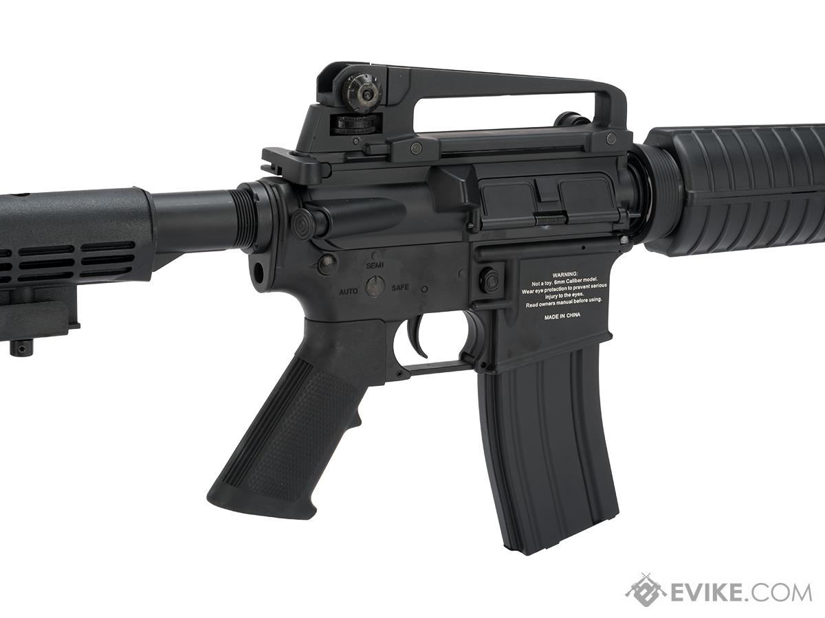 DPMS Panther Arms Licensed M4A1 Heavy Weight Metal Airsoft AEG Rifle by ...