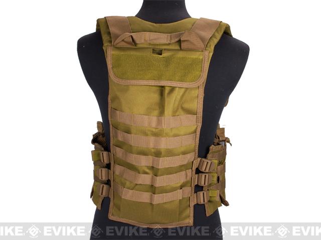 NcStar AR-15 M16 Type Chest Rig - Tan, Tactical Gear/Apparel, Chest ...